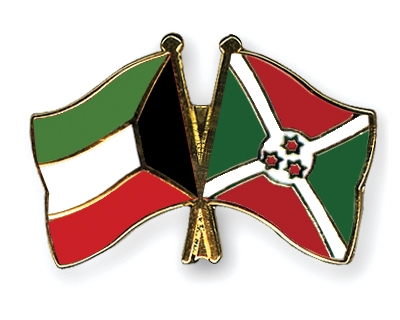 Fahnen Pins Kuwait Burundi