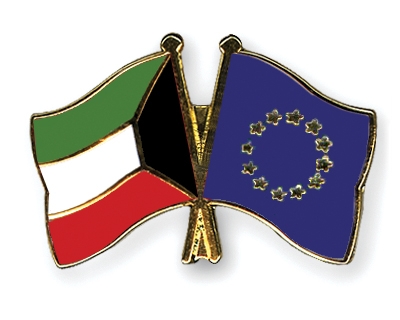 Fahnen Pins Kuwait Europa