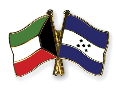 Fahnen Pins Kuwait Honduras