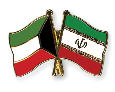 Fahnen Pins Kuwait Iran