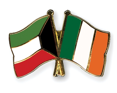 Fahnen Pins Kuwait Irland