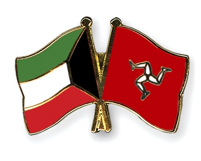 Fahnen Pins Kuwait Isle-of-Man