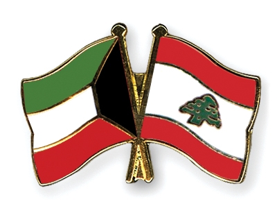 Fahnen Pins Kuwait Libanon