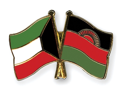 Fahnen Pins Kuwait Malawi