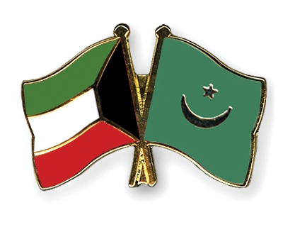 Fahnen Pins Kuwait Mauretanien