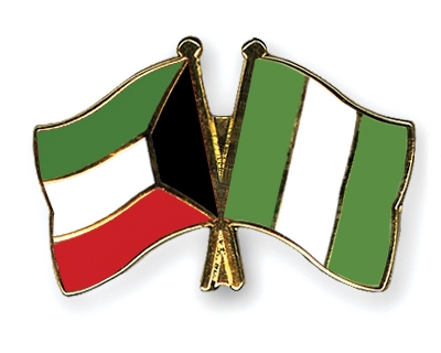 Fahnen Pins Kuwait Nigeria