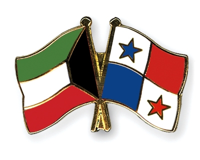 Fahnen Pins Kuwait Panama