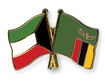 Fahnen Pins Kuwait Sambia