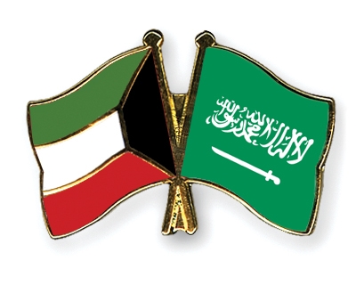 Fahnen Pins Kuwait Saudi-Arabien