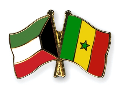 Fahnen Pins Kuwait Senegal