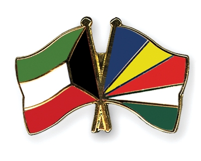 Fahnen Pins Kuwait Seychellen