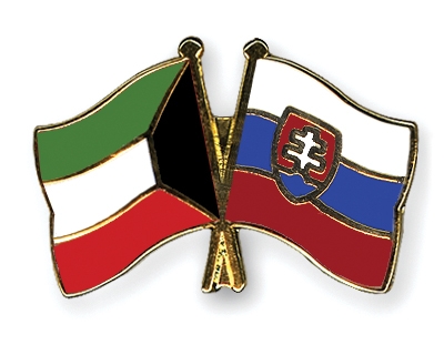 Fahnen Pins Kuwait Slowakei