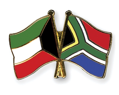 Fahnen Pins Kuwait Sdafrika