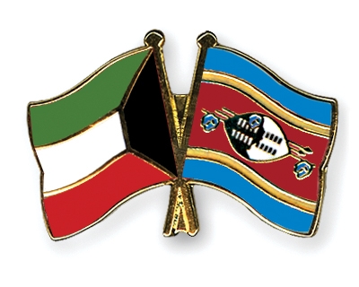 Fahnen Pins Kuwait Swasiland