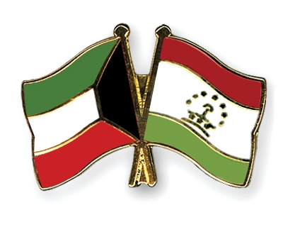 Fahnen Pins Kuwait Tadschikistan