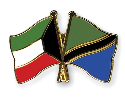 Fahnen Pins Kuwait Tansania