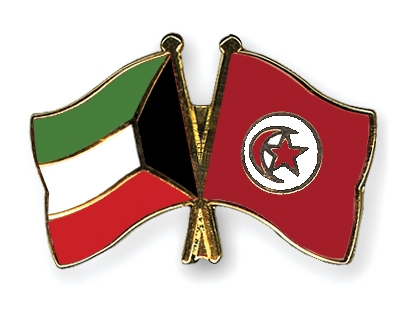 Fahnen Pins Kuwait Tunesien