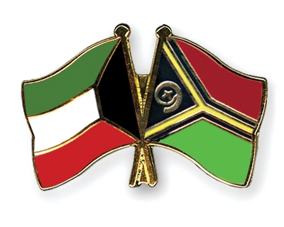 Fahnen Pins Kuwait Vanuatu