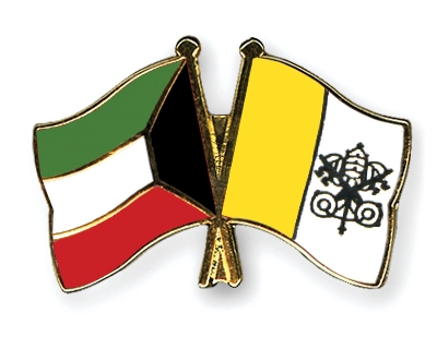 Fahnen Pins Kuwait Vatikanstadt