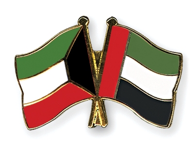 Fahnen Pins Kuwait Ver-Arab-Emirate