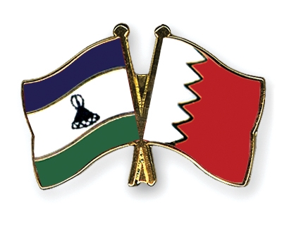 Fahnen Pins Lesotho Bahrain