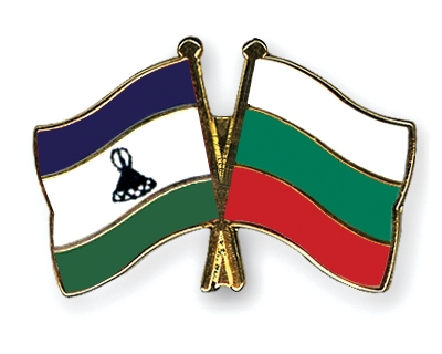 Fahnen Pins Lesotho Bulgarien