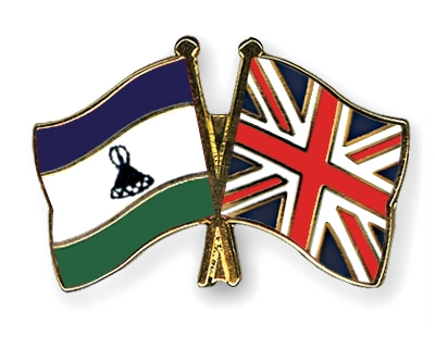 Fahnen Pins Lesotho Grossbritannien