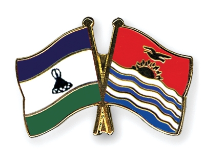 Fahnen Pins Lesotho Kiribati