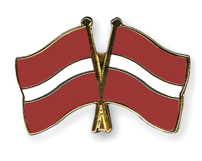 Fahnen Pins Lettland Lettland