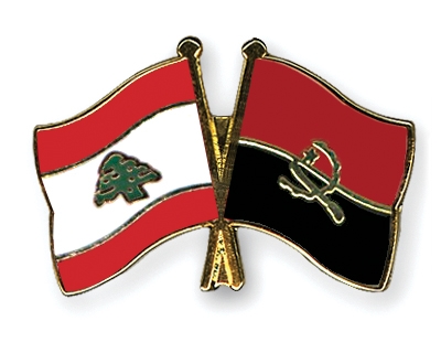 Fahnen Pins Libanon Angola