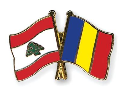 Fahnen Pins Libanon Tschad