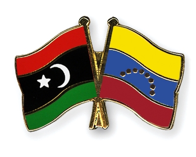 Fahnen Pins Libyen Venezuela