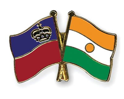 Fahnen Pins Liechtenstein Niger