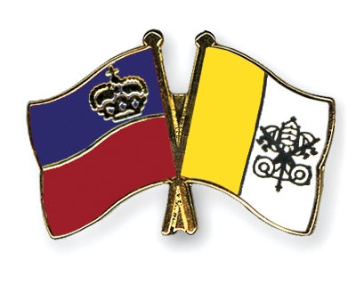 Fahnen Pins Liechtenstein Vatikanstadt