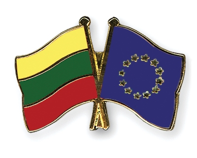 Fahnen Pins Litauen Europa