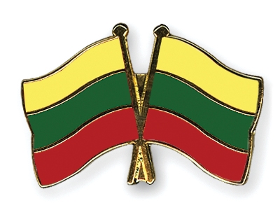 Fahnen Pins Litauen Litauen