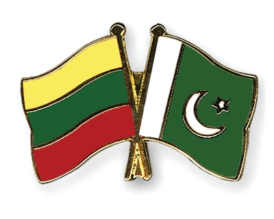 Fahnen Pins Litauen Pakistan
