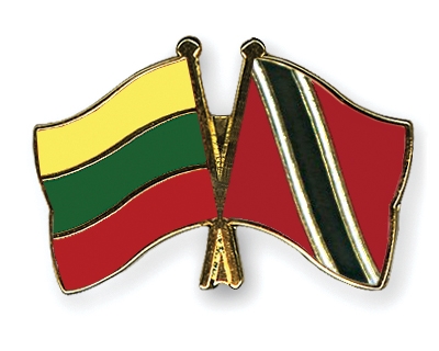 Fahnen Pins Litauen Trinidad-und-Tobago