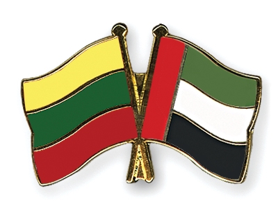 Fahnen Pins Litauen Ver-Arab-Emirate