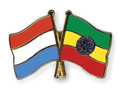 Fahnen Pins Luxemburg thiopien