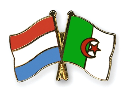 Fahnen Pins Luxemburg Algerien