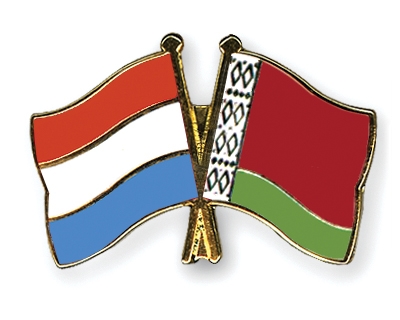 Fahnen Pins Luxemburg Belarus