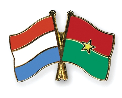 Fahnen Pins Luxemburg Burkina-Faso