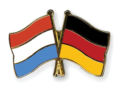 Fahnen Pins Luxemburg Deutschland