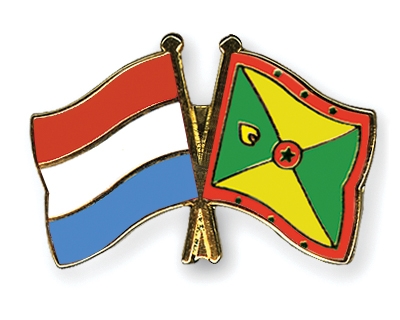 Fahnen Pins Luxemburg Grenada