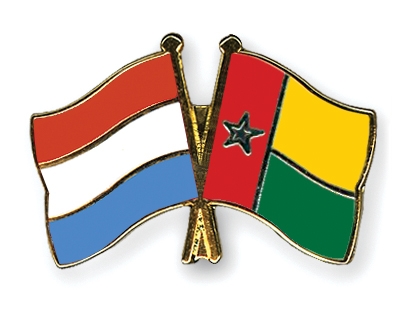 Fahnen Pins Luxemburg Guinea-Bissau
