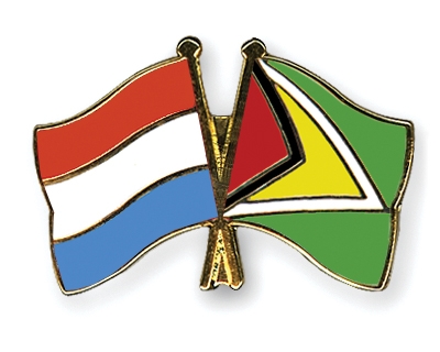 Fahnen Pins Luxemburg Guyana