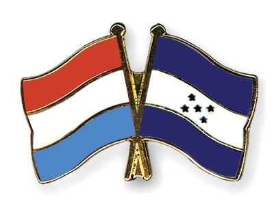 Fahnen Pins Luxemburg Honduras