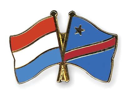 Fahnen Pins Luxemburg Kongo-Demokratische-Republik