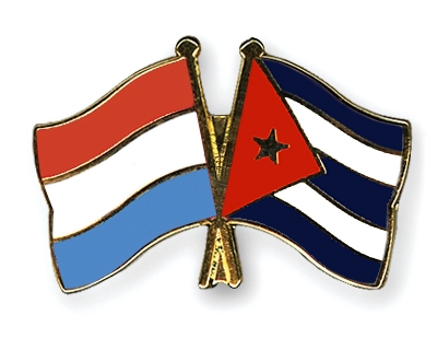 Fahnen Pins Luxemburg Kuba
